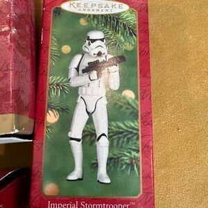 Hallmark Keepsake Imperial Stormtrooper and Commander Trip Tucker Ornaments